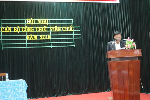 HỘI NGHỊ CÁN BỘ CÔNG CHỨC, VIÊN CHỨC NĂM 2018
