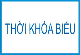 Thời khóa biểu học kỳ 1 Khóa 44