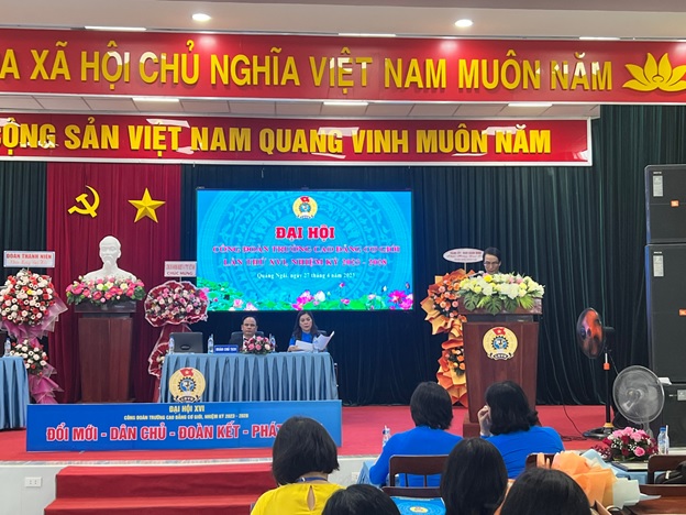 Tổ Chức Thành Công Đại Hội Công Đoàn Lần Thứ XVI, Nhiệm Kì 2023-2028